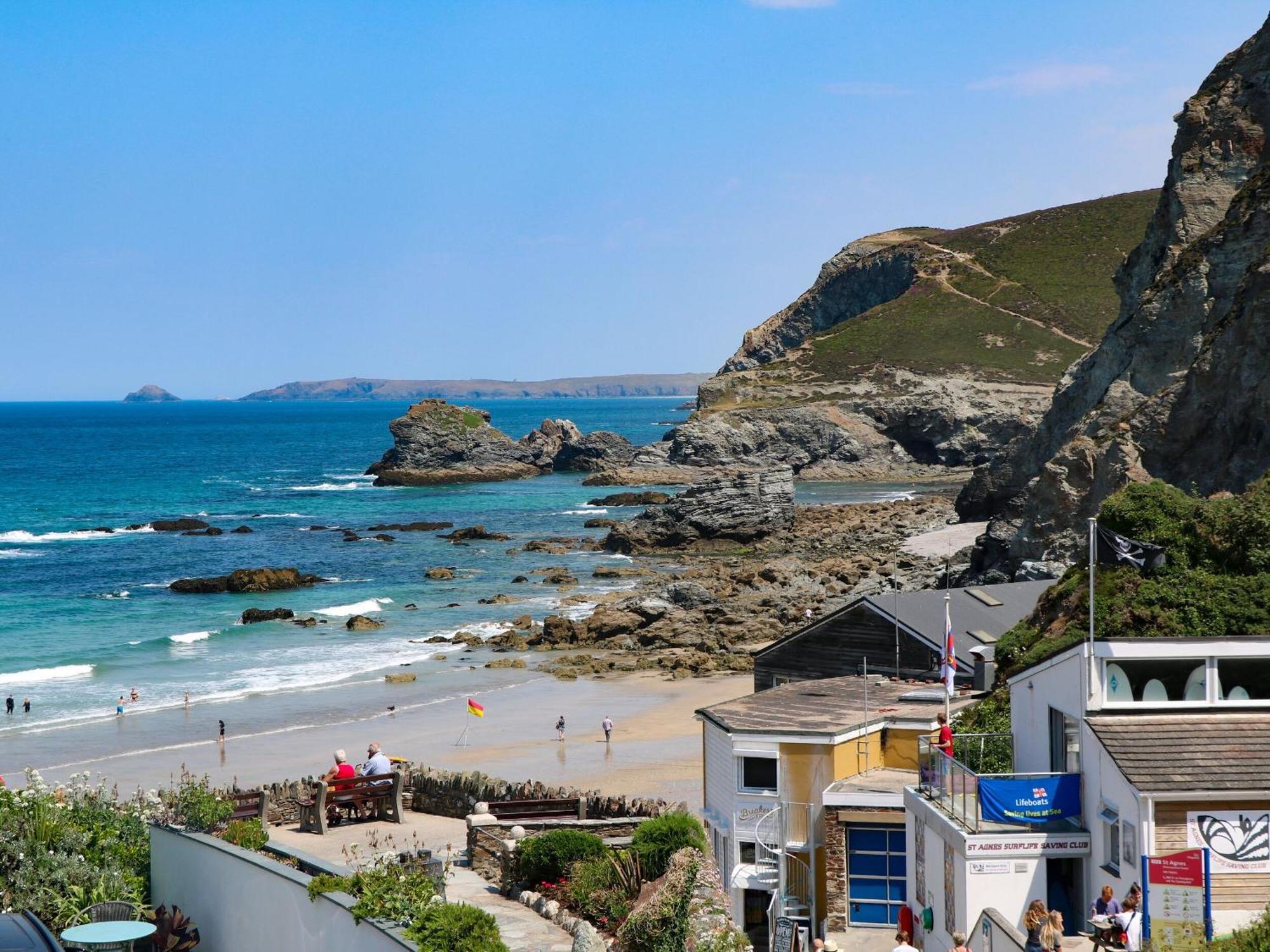 Ocean Blue Villa Porthtowan Exteriör bild
